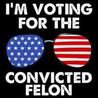 Im Voting For The Convicted Felon Pro Trump Usa Impact Tech Backpack