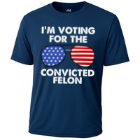 Im Voting For The Convicted Felon Pro Trump Usa Performance Shirt