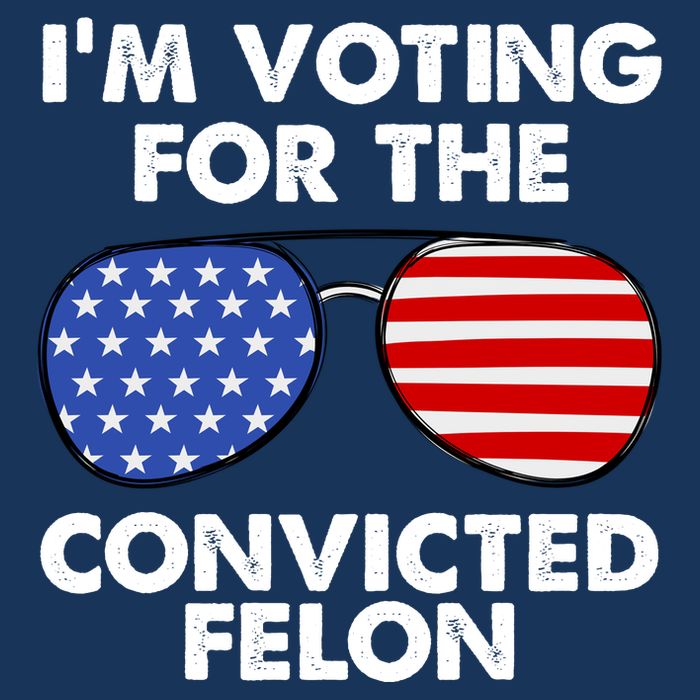 Im Voting For The Convicted Felon Pro Trump Usa Performance Shirt
