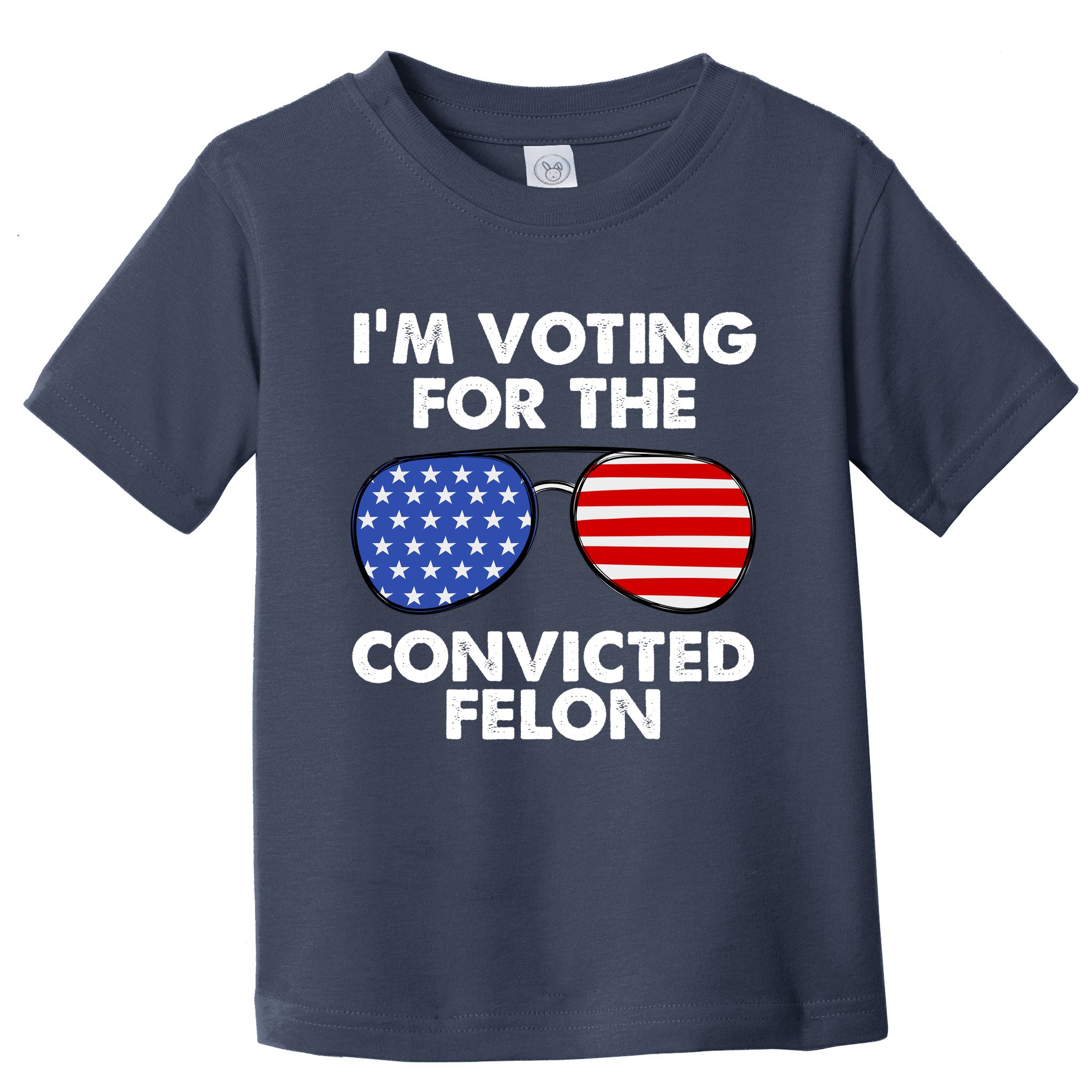Im Voting For The Convicted Felon Pro Trump Usa Toddler T-Shirt