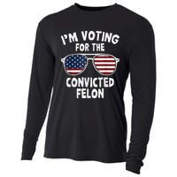 IM Voting For The Convicted Felon Cooling Performance Long Sleeve Crew