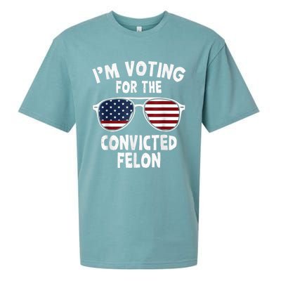 IM Voting For The Convicted Felon Sueded Cloud Jersey T-Shirt