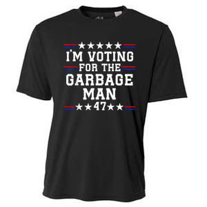 IM Voting For The Garbage Man Garbage For Trump 2024 Cooling Performance Crew T-Shirt