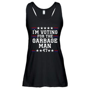 IM Voting For The Garbage Man Garbage For Trump 2024 Ladies Essential Flowy Tank