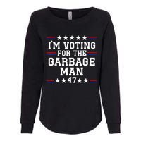 IM Voting For The Garbage Man Garbage For Trump 2024 Womens California Wash Sweatshirt