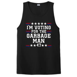 IM Voting For The Garbage Man Garbage For Trump 2024 PosiCharge Competitor Tank