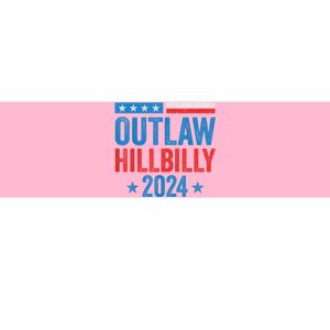 IM Voting For The Outlaw And The Hillbilly Trump Vance 2024 Bumper Sticker