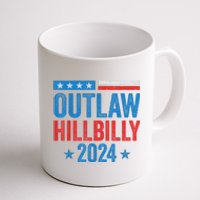 IM Voting For The Outlaw And The Hillbilly Trump Vance 2024 Coffee Mug