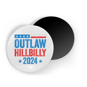 IM Voting For The Outlaw And The Hillbilly Trump Vance 2024 Magnet