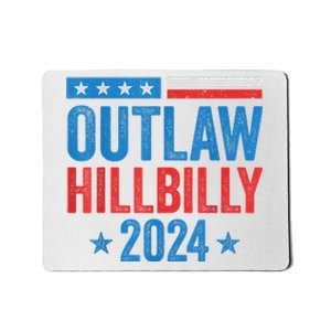 IM Voting For The Outlaw And The Hillbilly Trump Vance 2024 Mousepad