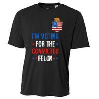 IM Voting For The Convicted Felon Cooling Performance Crew T-Shirt