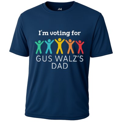 IM Voting For Gus Walz Dad Harris Walz 2024 Cooling Performance Crew T-Shirt