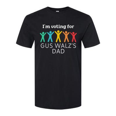 IM Voting For Gus Walz Dad Harris Walz 2024 Softstyle CVC T-Shirt