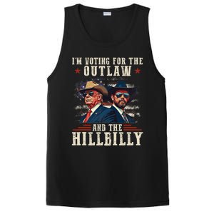 IM Voting For The Outlaw And The Hillbilly Trump Vance 2024 PosiCharge Competitor Tank