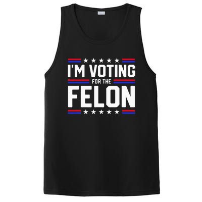 Im Voting For The Felon Political Trump 2024 Wo PosiCharge Competitor Tank