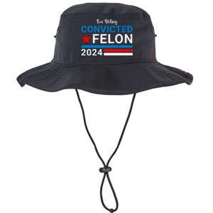 IM Voting For The Convicted Felon 2024 Funny Trump Legacy Cool Fit Booney Bucket Hat