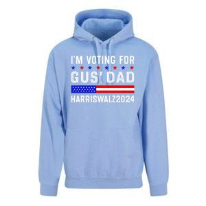 IM Voting For Gus Dad Kamala Harris Tim Walz 2024 Unisex Surf Hoodie