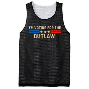 IM Voting For The Outlaw 2024 Cool Mesh Reversible Basketball Jersey Tank