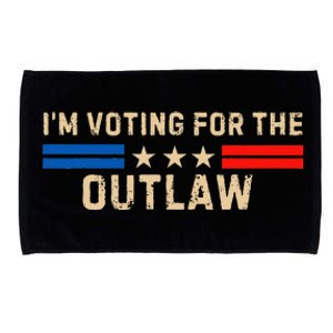 IM Voting For The Outlaw 2024 Cool Microfiber Hand Towel