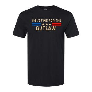 IM Voting For The Outlaw 2024 Cool Softstyle CVC T-Shirt