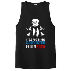 IM Voting For The Convicted Felon 2024 Funny Trump PosiCharge Competitor Tank