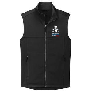 IM Voting For The Convicted Felon 2024 Funny Trump Collective Smooth Fleece Vest