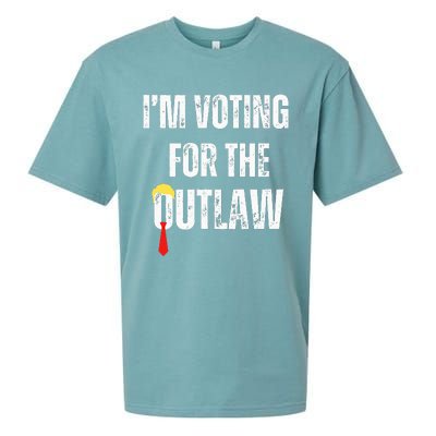 IM Voting For The Outlaw 2024 Sueded Cloud Jersey T-Shirt