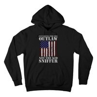 Im Voting For The Outlaw Not The Sniffer July 4th Flag Hoodie