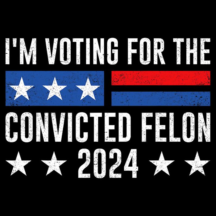 Im Voting Felon 2024 Voting For Felon Convicted Felon Baby Bodysuit