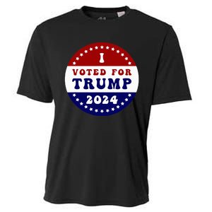 I Voted For President Trump In 2024 Inauguration Day 2025 Cooling Performance Crew T-Shirt