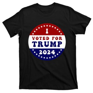 I Voted For President Trump In 2024 Inauguration Day 2025 T-Shirt