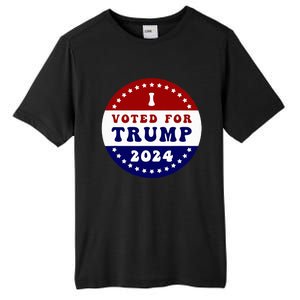 I Voted For President Trump In 2024 Inauguration Day 2025 Tall Fusion ChromaSoft Performance T-Shirt