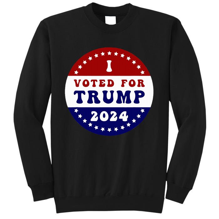 I Voted For President Trump In 2024 Inauguration Day 2025 Tall Sweatshirt