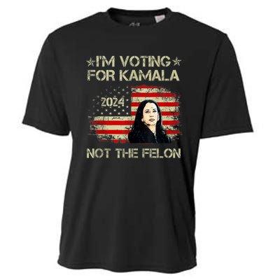 I’M Voting For Kamala 2024 Not The Felon Cooling Performance Crew T-Shirt