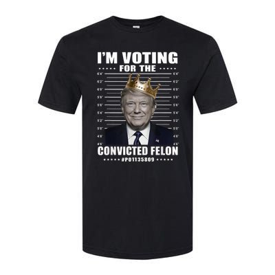 IM Voting For The Convicted Felon 2024 Softstyle® CVC T-Shirt