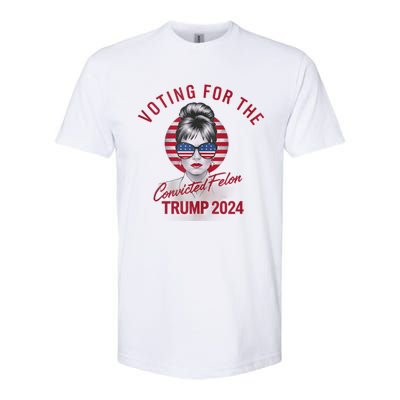 IM Voting For The Convicted Felon Trump 2024 Softstyle® CVC T-Shirt