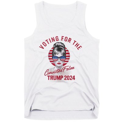 IM Voting For The Convicted Felon Trump 2024 Tank Top