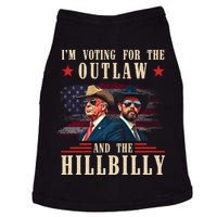 IM Voting For The Outlaw And The Hillbilly Trump Vance 2024 Doggie Tank