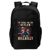 IM Voting For The Outlaw And The Hillbilly Trump Vance 2024 Backpack