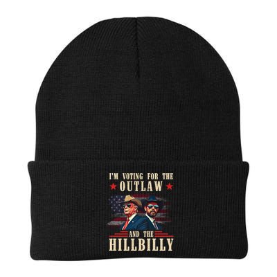 IM Voting For The Outlaw And The Hillbilly Trump Vance 2024 Beanie