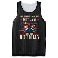 IM Voting For The Outlaw And The Hillbilly Trump Vance 2024 Mesh Reversible Basketball Jersey Tank