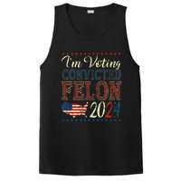 IM Voting For The Convicted Felon Funny Pro Trump 2024 PosiCharge Competitor Tank