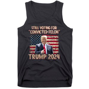 Im Voting For The Nonconvicted Felon Funny Pro Biden 2024 Tank Top