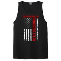 IM Voting For The Convicted Felon 2024 Usa Flag PosiCharge Competitor Tank