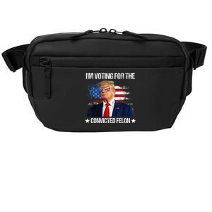 IM Voting For The Convicted Felon Funny Pro 2024 Crossbody Pack