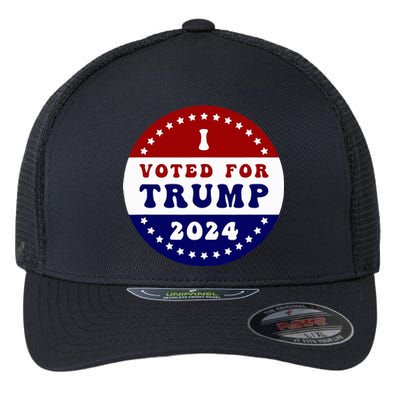 I Voted For President Trump In 2024 Inauguration Day 2025 Flexfit Unipanel Trucker Cap