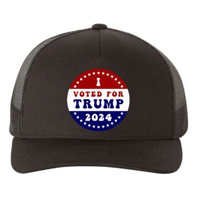 I Voted For President Trump In 2024 Inauguration Day 2025 Yupoong Adult 5-Panel Trucker Hat