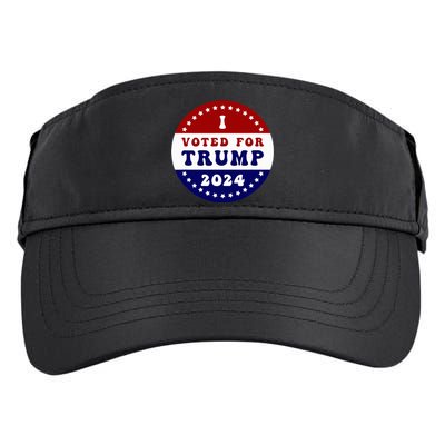 I Voted For President Trump In 2024 Inauguration Day 2025 Adult Drive Performance Visor