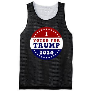 I Voted For President Trump In 2024 Inauguration Day 2025 Mesh Reversible Basketball Jersey Tank