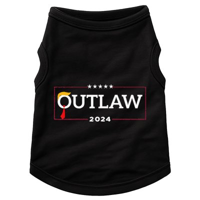 IM Voting For The Outlaw The Convicted Felon Funny Doggie Tank